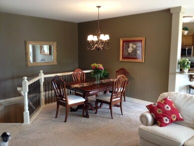 Open great room plan allows for extended table @ h