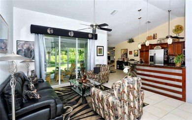 Living Room with beautiful private outdoor views