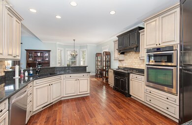 This is the kitchen you have always dreamed about.  Everything ties perfectly together. 