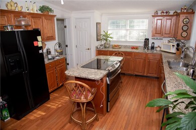 Granite counter tops, Deep Sink and Island