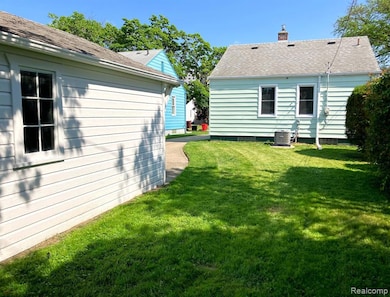 Private back yard.