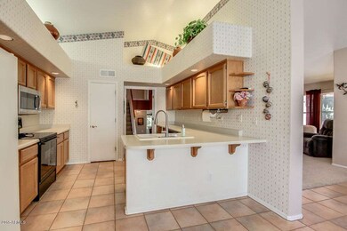 Open kitchen concept