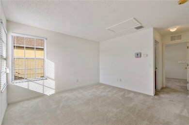 Upstairs loft area with bedroom and bath