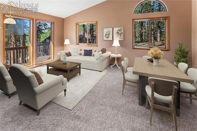 Living and Dining - Virtually Staged