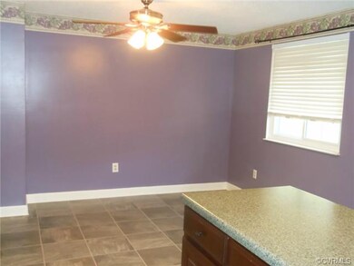 Dining Area with Ceiling Fan