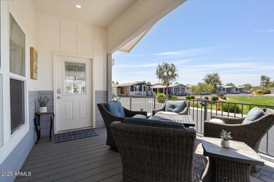 Large Patio with view of Greenbelt