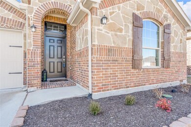 Front door with fresh paint