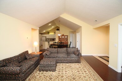 Great Room is adjacent to eating area and kitchen. Perfect for Entertaining!