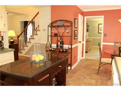 The Open Flow of this Kitchen Provides Access to t