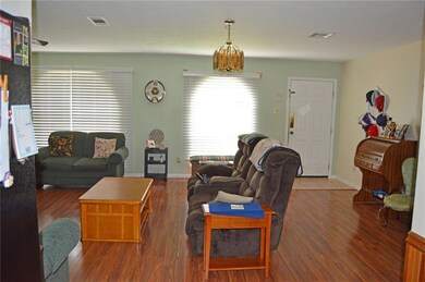 View of 22.7x18 Living room from breakfast area! T