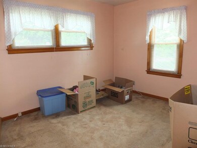 Bedroom 1 on the main floor.