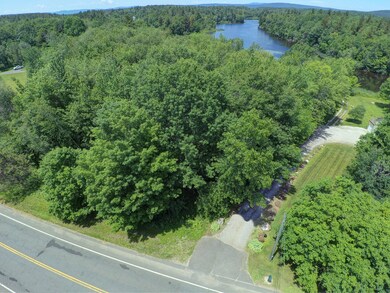 Aerial View of Road Frontage