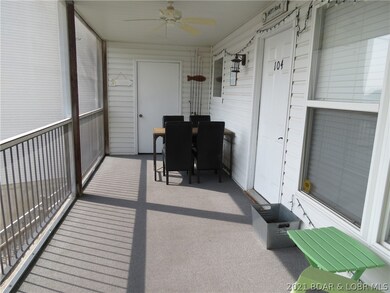 SCREENED IN DECK WITH LOCKED STORAGE