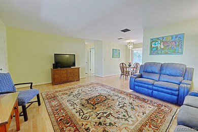 View of tv from family room.