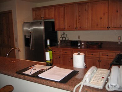 Granite counters and beautiful cabinets