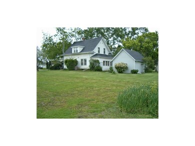 BACK & NORTH SIDE VIEW, PLUS OUTBUILDING