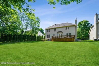Backyard facing house