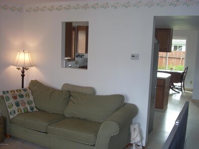 Living Room looking into kitchen