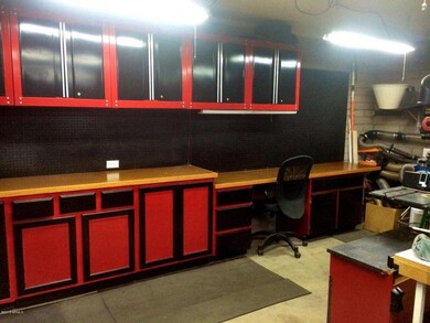 workbench and cupboards, 17th