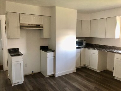 Gas hook up for stove; new range hood.