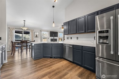 Gorgeous kitchen with quartz countertops