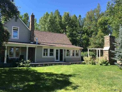 North side of main house huge deck