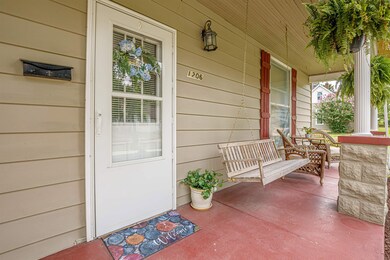 The Covered Front Porch also offers nice outdoor s