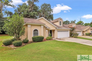 2-Car garage with extened driveway