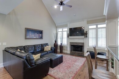 Vaulted Ceilings in Living Room