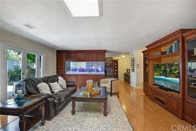 Living room/family room with beautiful hard wood f