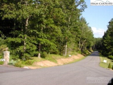 Paved street to lot.