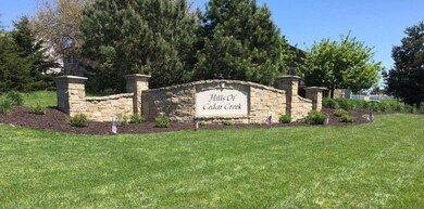Hills of Cedar Creek Entry Sign