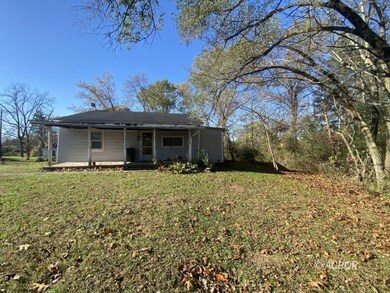 Back yard and back porch
