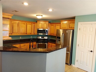 Bright, efficient kitchen