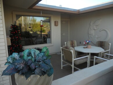 Front Patio/Sitting Area