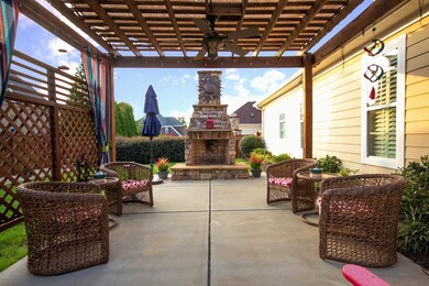 Pergola and Fireplace