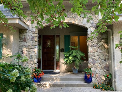 Stone Accented Entry!