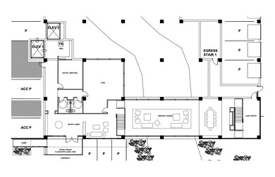 first floor building layout