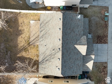 Aerial view of property and surrounding area