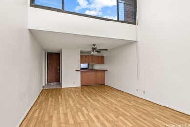 living room looking towards kitchen/front door