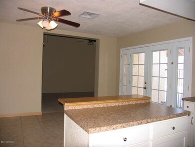 View from Kitchen to Living Room