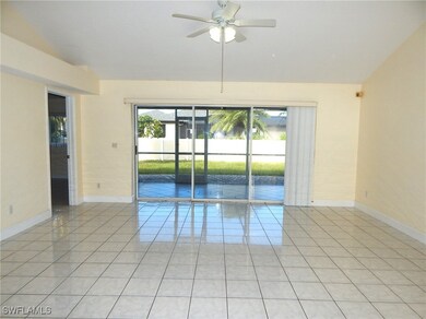 Spare room with light tile patterned floors, ceili