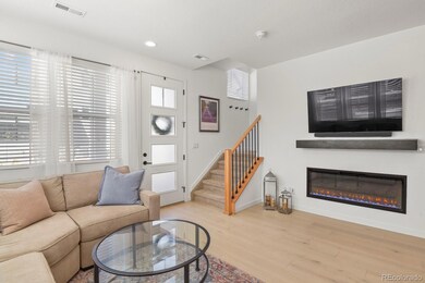 Gleaming engineered hardwood floors, wrought iron 