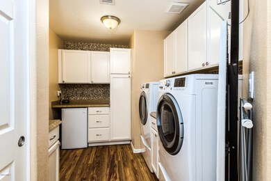 huge laundry room with closet