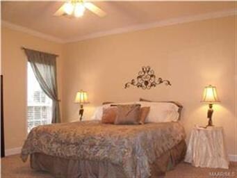 Large master bedroom with huge master bath!
