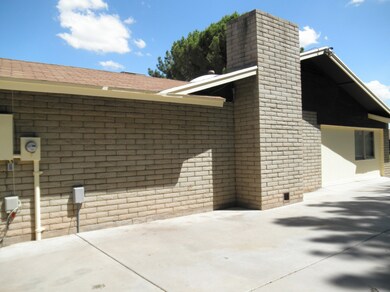 side view of the house