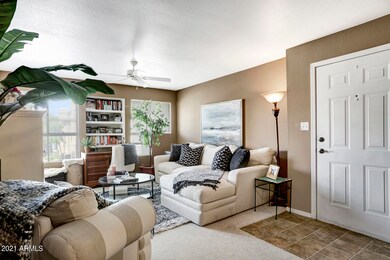 Entry and living room