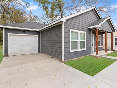 Front side view of home