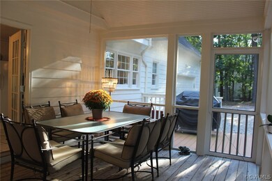 Screened porch