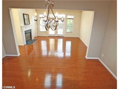 Dining Room - Formal dining area with wood floor o